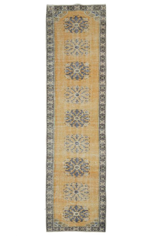 Oriental Turkish Vintage Runner Rug