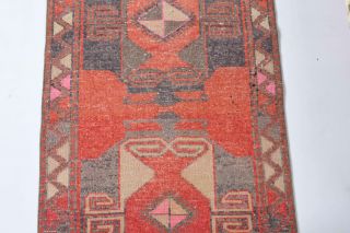 Turkish Vintage Runner Rug - Thumbnail