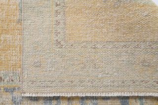 Faded Colored Oriental Vintage Runner Rug - Thumbnail