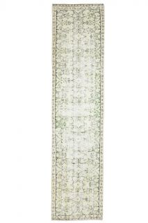 Vegetable Dyed Vintage Runner Rug - Thumbnail