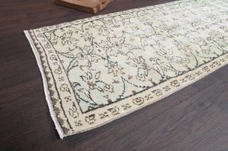 Vegetable Dyed Vintage Runner Rug - Thumbnail