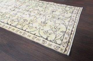 Vegetable Dyed Vintage Runner Rug - Thumbnail