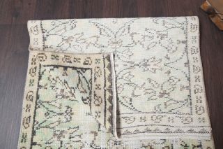 Vegetable Dyed Vintage Runner Rug - Thumbnail