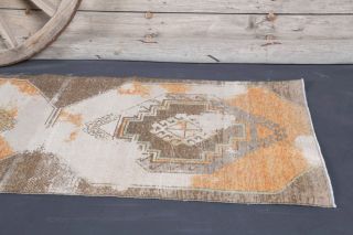 Distressed Vintage Runner Rug - Thumbnail