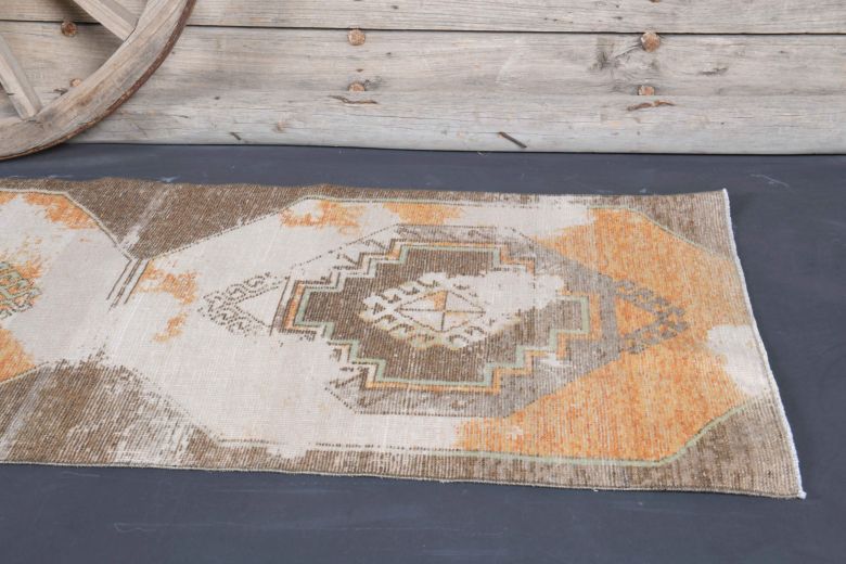 Distressed Vintage Runner Rug