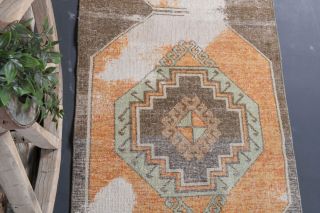 Distressed Vintage Runner Rug - Thumbnail