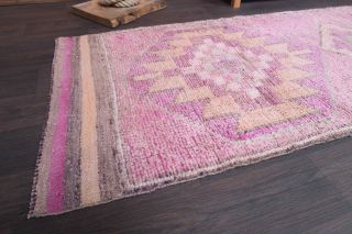 Turkish Vintage Runner Rug - Thumbnail