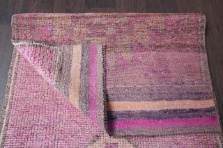 Turkish Vintage Runner Rug - Thumbnail