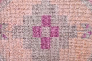 Turkish Vintage Runner Rug - Thumbnail