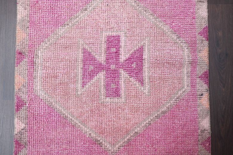 Turkish Anatolian Vintage Runner Rug