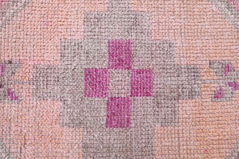 Turkish Anatolian Vintage Runner Rug