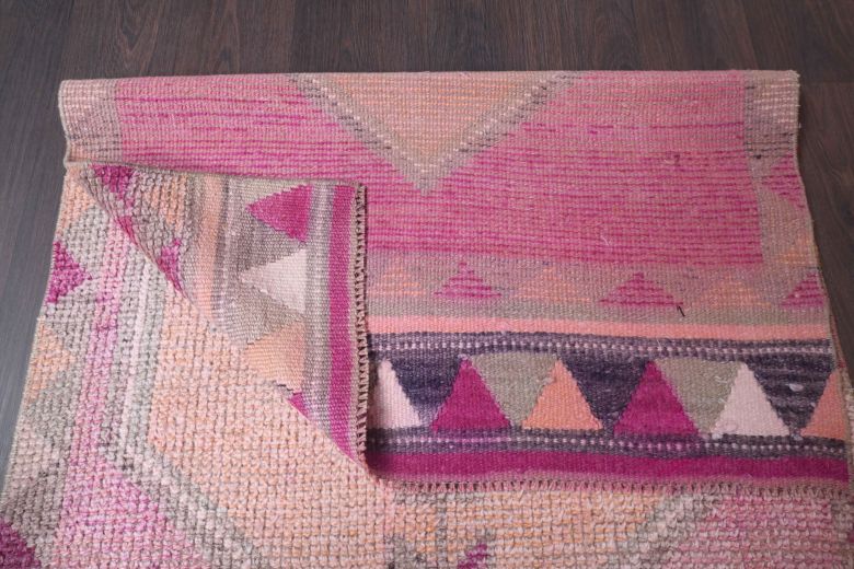 Turkish Anatolian Vintage Runner Rug