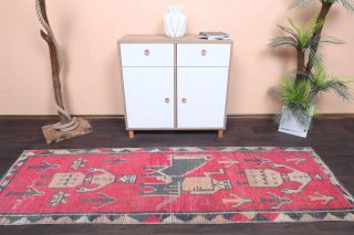 Custom Paintings - Vintage Anatolian Runner Rug - Thumbnail