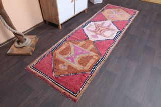 Oushak Vintage Runner Rug - Thumbnail