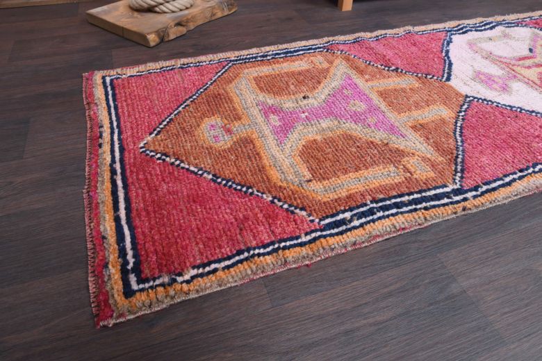 Oushak Vintage Runner Rug