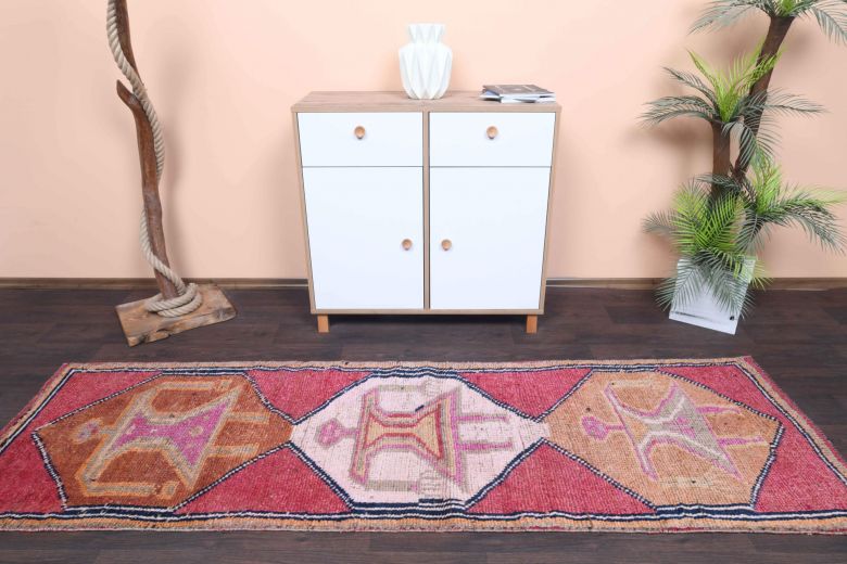 Oushak Vintage Runner Rug