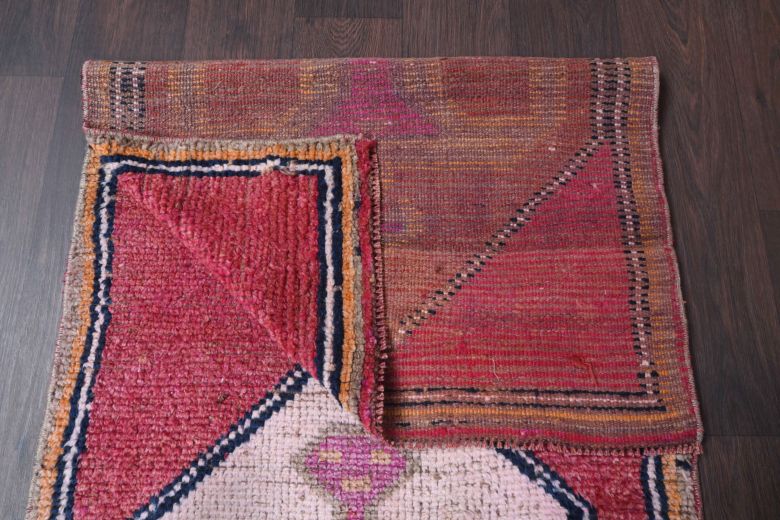 Oushak Vintage Runner Rug