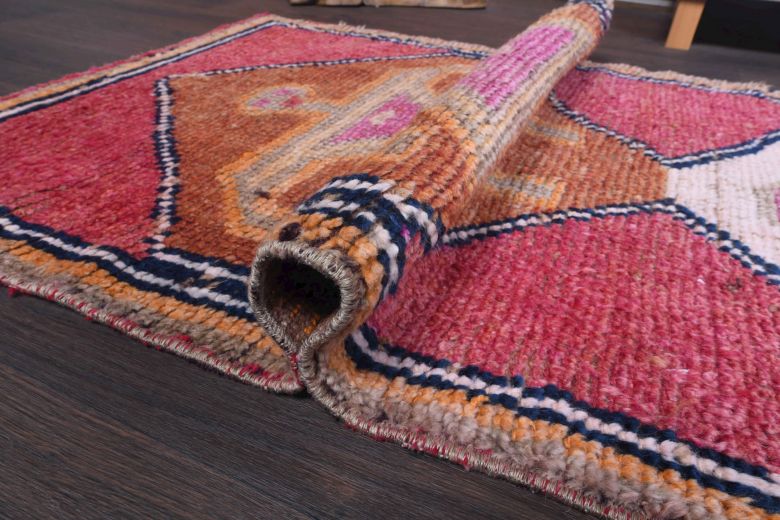 Oushak Vintage Runner Rug