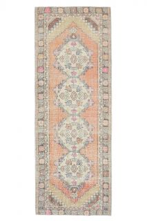 Hallway Vintage Runner Rug - Thumbnail