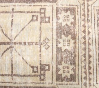 Turkish Vintage Runner Rug - Thumbnail