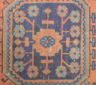 Turkish Vintage Runner Rug - Thumbnail