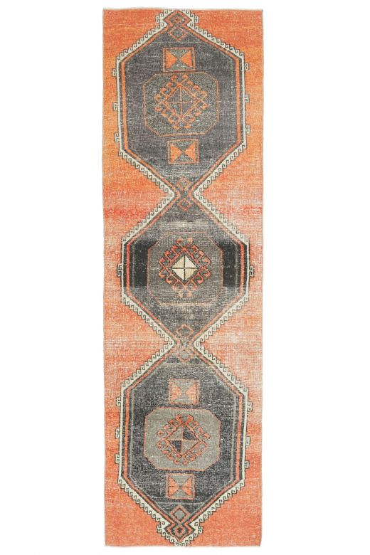 Orange Vintage Runner Rug