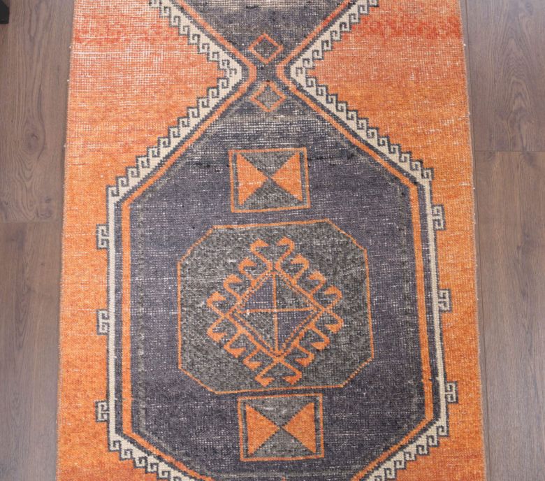 Orange Vintage Runner Rug