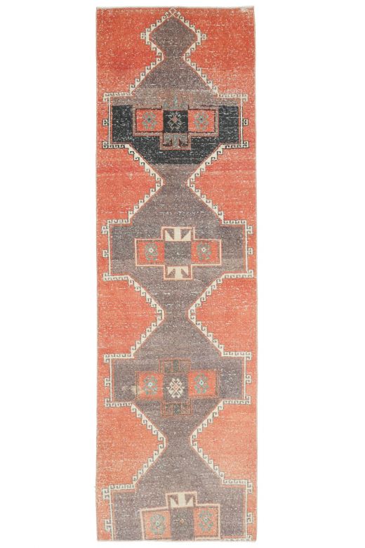 Orange Vintage Runner Rug