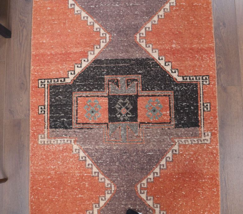 Orange Vintage Runner Rug