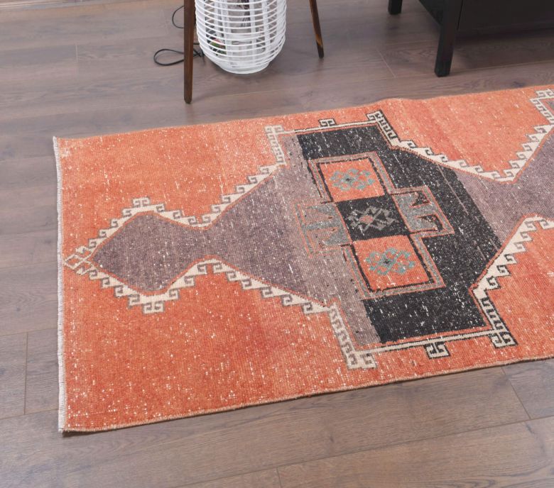 Orange Vintage Runner Rug