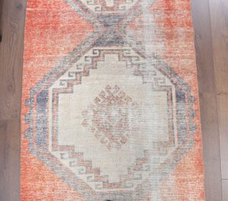 1960's Vintage Runner Rug - Thumbnail