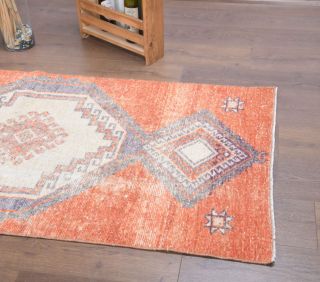 1960's Vintage Runner Rug - Thumbnail