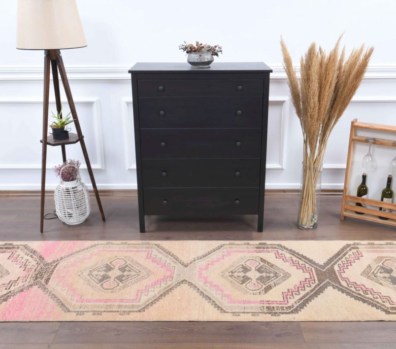 Natural Vintage Runner Rug