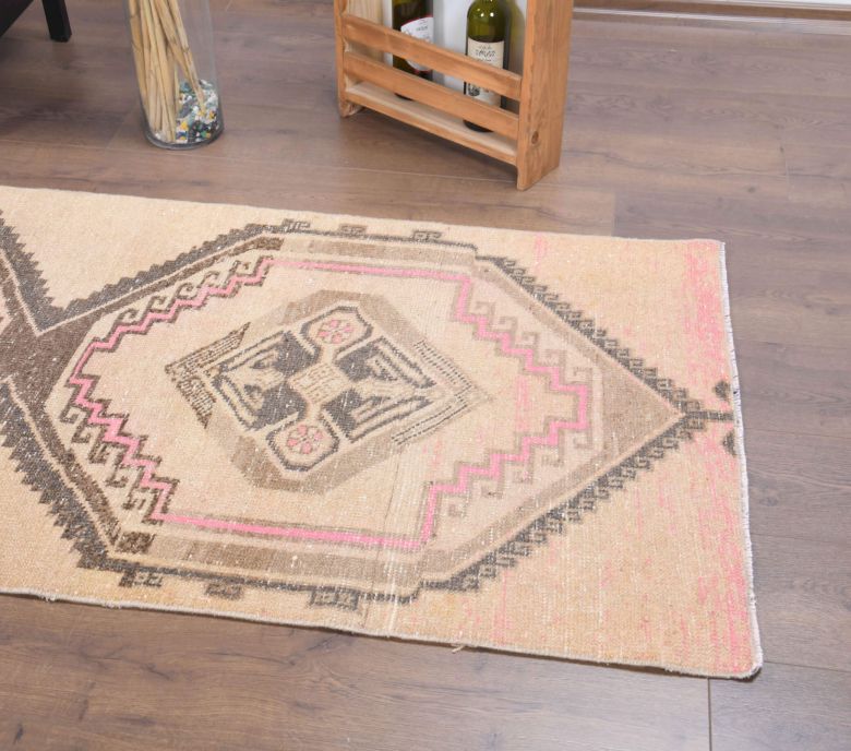 Natural Vintage Runner Rug