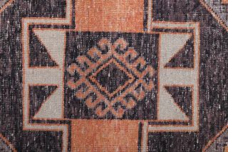 3x10 Orange Vintage Runner Rug - Thumbnail