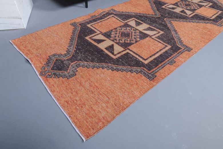 Orange Vintage Runner Rug