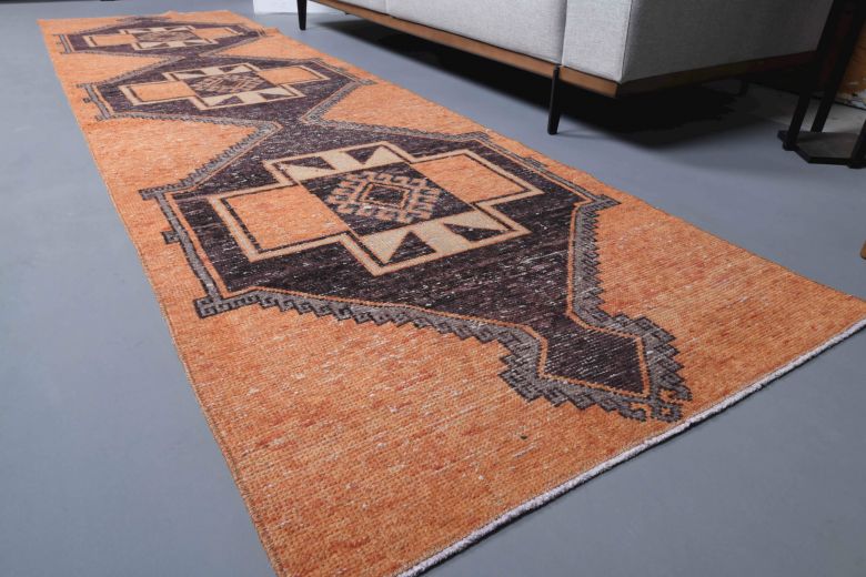 Orange Vintage Runner Rug