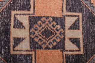 Orange Vintage Runner Rug - Thumbnail