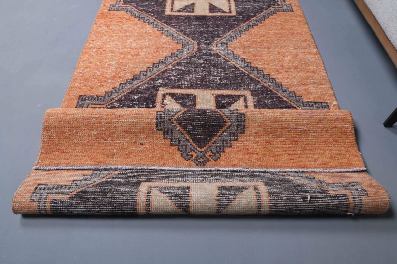 Orange Vintage Runner Rug