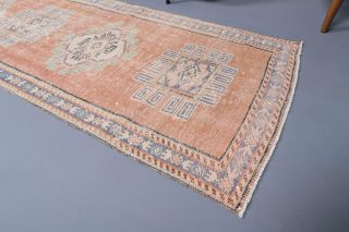 Oushak Vintage Runner Rug - Thumbnail