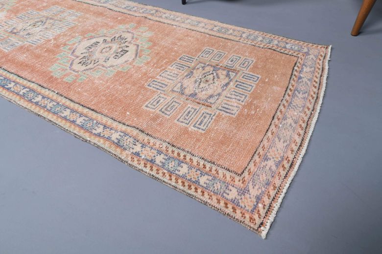 Oushak Vintage Runner Rug