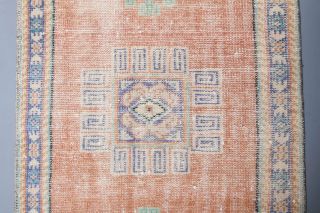 Oushak Vintage Runner Rug - Thumbnail