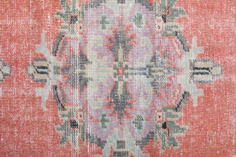 Turkish Oriental Vintage Runner Rug