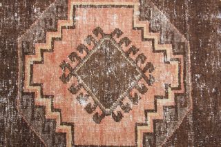 Turkish Vintage Runner Rug - Thumbnail