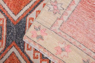 Vintage Kitchen & Hallway Anatolian Runner Rug - Thumbnail