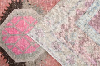 Turkish Vintage Anatolian Runner Rug - Thumbnail