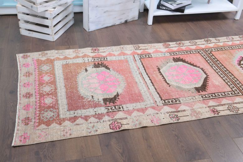 Turkish Vintage Anatolian Runner Rug