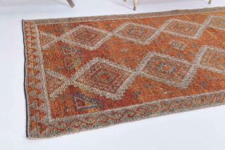 Anatolian Handmade Vintage Wide Runner Rug - Thumbnail