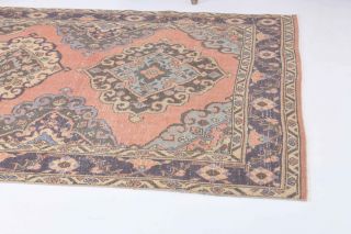 Turkish Vintage Runner Rug - Thumbnail