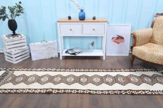 Boho Style Vintage Runner Rug - Thumbnail